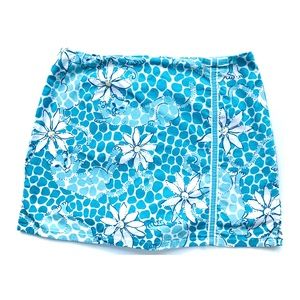Lilly Pulitzer Leopard Lounge Skirt Skort Sz 6